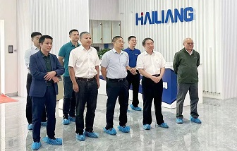 Fan Shunke (Deputy Secretary of China Nonferrous Metals Industry Association Party Committee and Chairman of China Nonferrous Metals Processing Fabrication Industry Association) Visit to Gnasu Hailiang